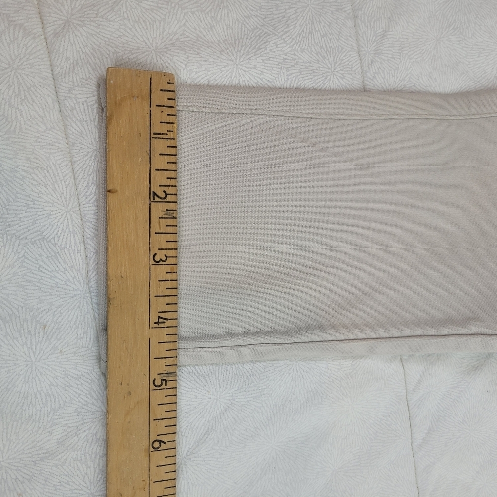 Tahari T Ponte Knit Ecru Ivory Skinny Classic Ponte Pants 5 Pockets NWT Office 4 - Picture 9 of 10